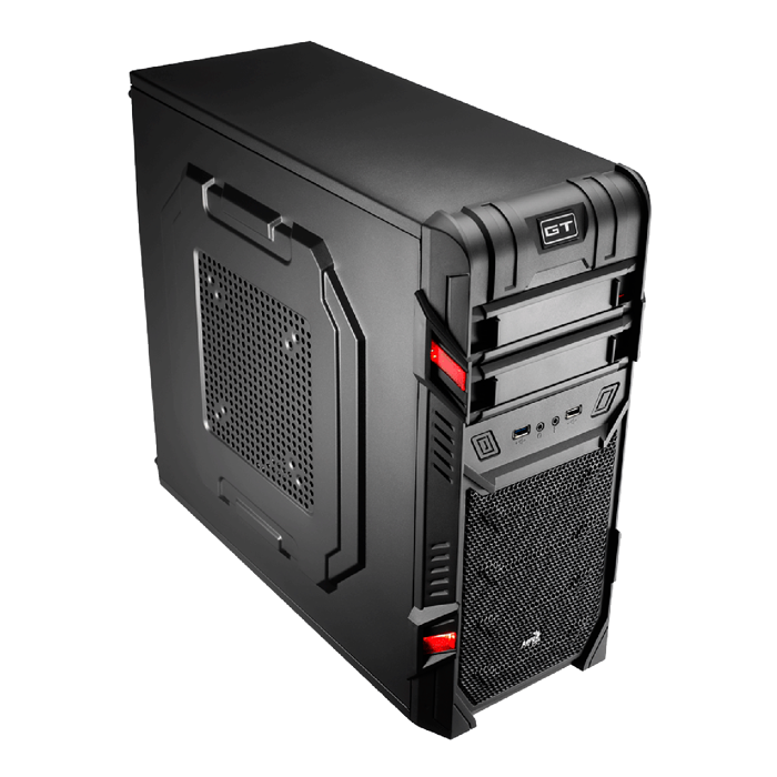 AeroCool GT boîtier PC moyen tour noir mesh 400 mm
