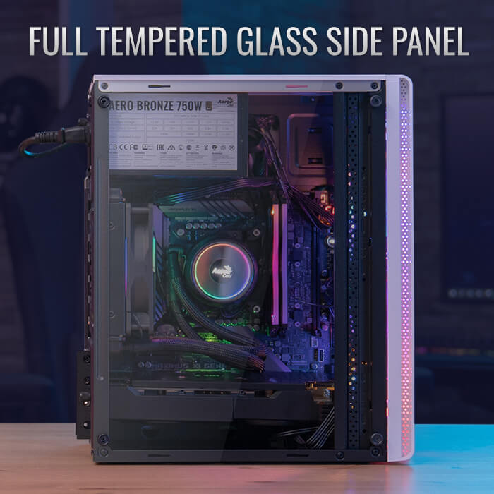AeroCool Evo Mini White boitier PC mini tour blanc