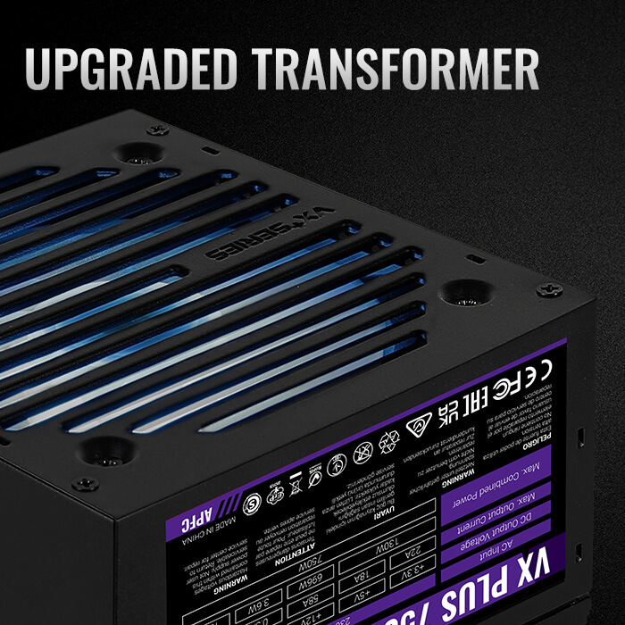 AeroCool VX PLUS Stealth 750 RGB alimentation 750W RGB