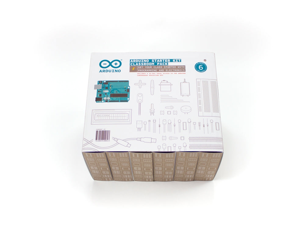 Arduino Starter Kit Classroom Pack italien 6 kits Uno