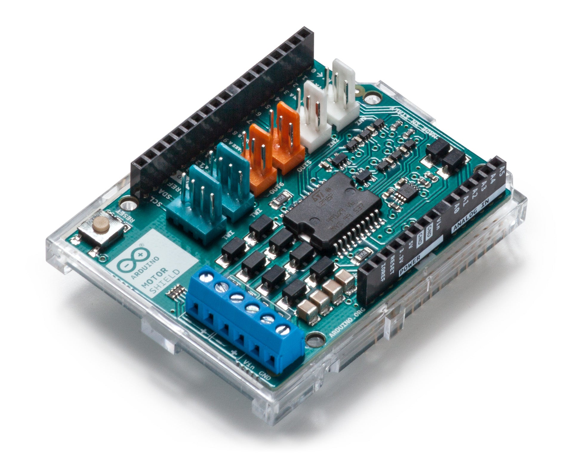 Arduino Motor Shield Rev3 carte moteur L298