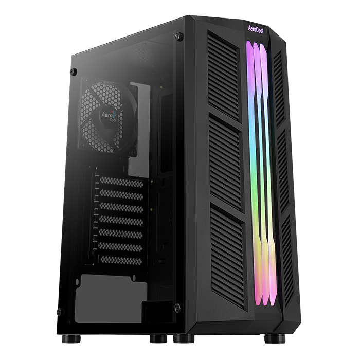 AeroCool Prime boîtier PC moyen tour noir
