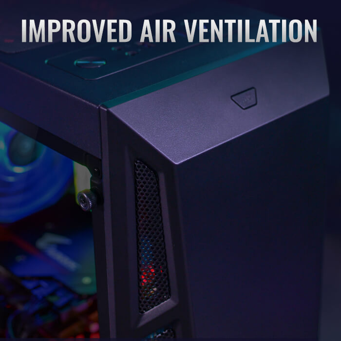 AeroCool AeroEngine RGB boîtier PC moyen tour vitré