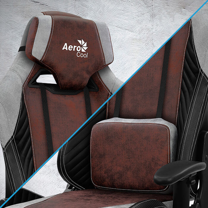 AeroCool Baron chaise gaming AeroSuede 150 kg