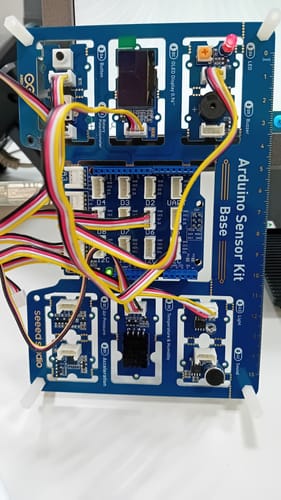 Arduino Sensor Kit Base Grove débutant sans carte Uno