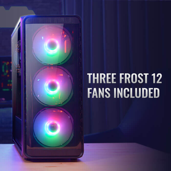 AeroCool SI-5200 Frost boîtier PC RGB 3 ventilateurs