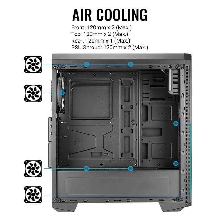 AeroCool Genesis ARGB boîtier PC ARGB
