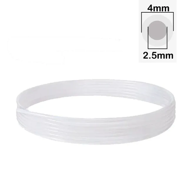 Zimple Pièces détachées Tube PTFE 4 m blanc Bambu Lab