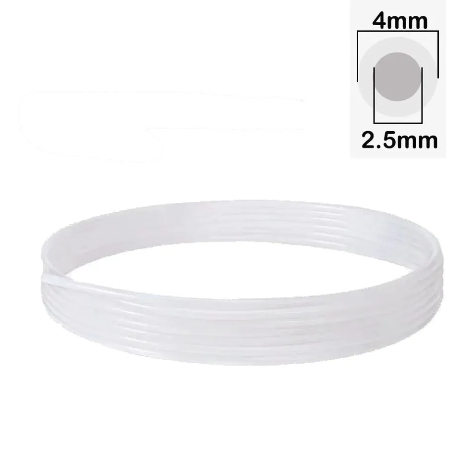 Zimple Pièces détachées Tube PTFE 4 m blanc Bambu Lab