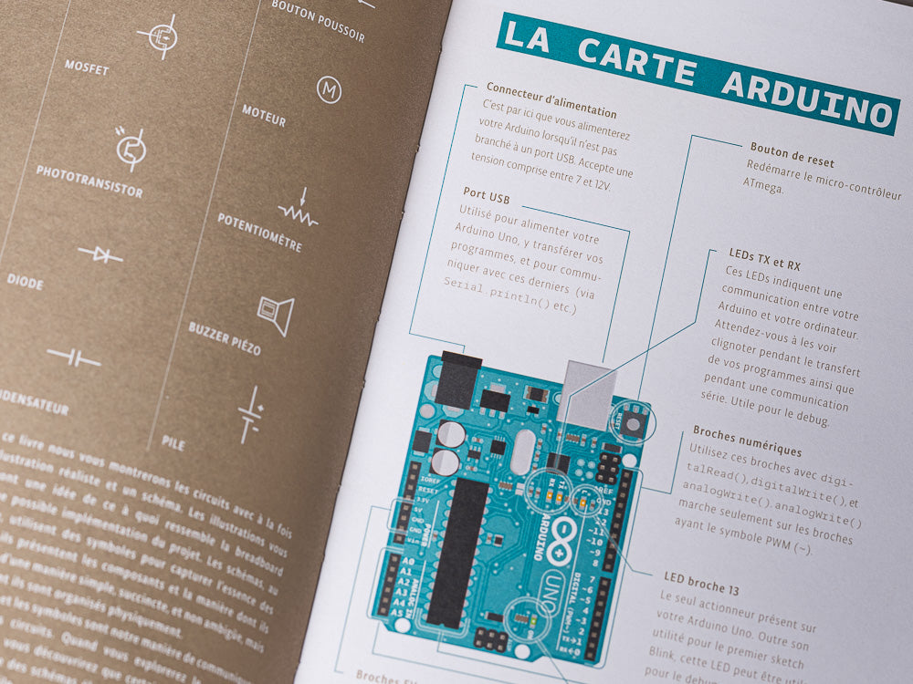 Arduino Starter Kit kit électronique anglais 15 projets