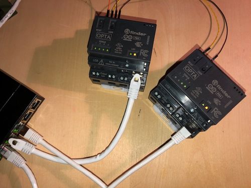 Arduino Opta WiFi micro-automate PLC Ethernet RS485