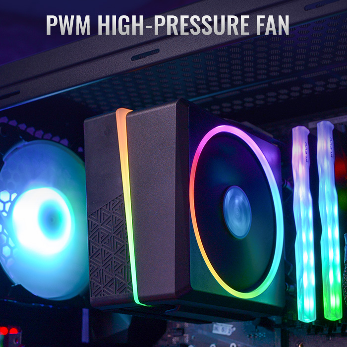 AeroCool Cylon 4 ventirad processeur ARGB 145W