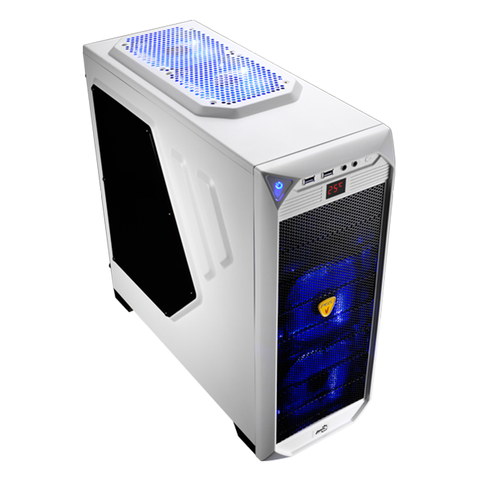 AeroCool VS92 White Window boîtier PC blanc vitré
