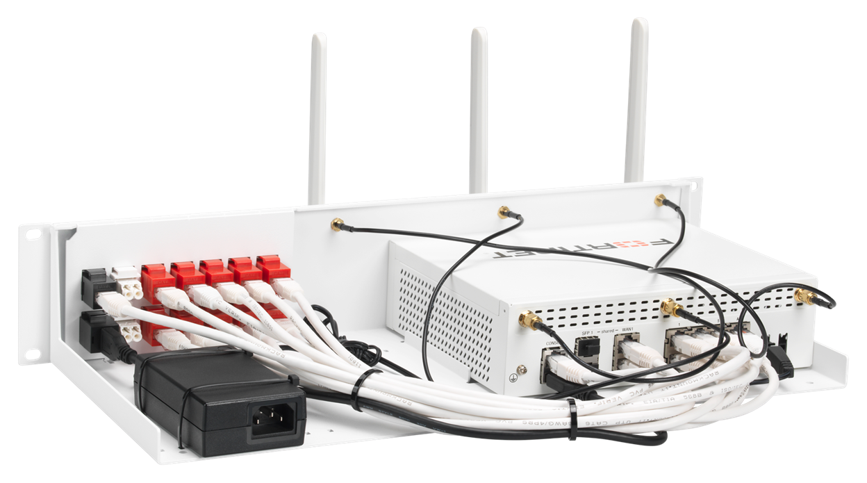 RACKMOUNT.it Fortinet Standard RM-FR-T18 kit rack FG 80F PoE