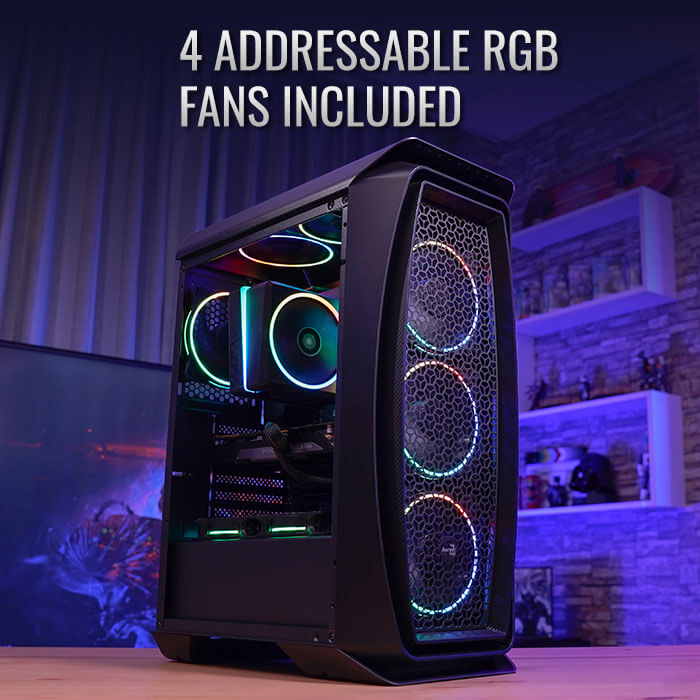 AeroCool Aero One Eclipse Boîtier PC Moyen Tour ARGB