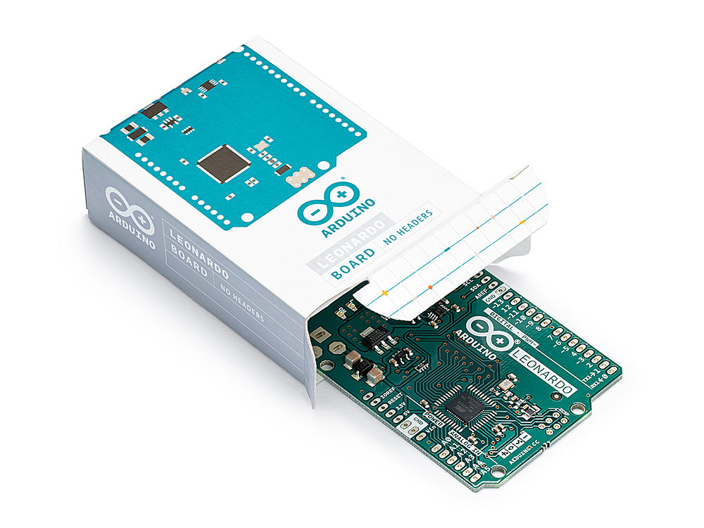 Arduino Leonardo carte microcontrôleur sans headers