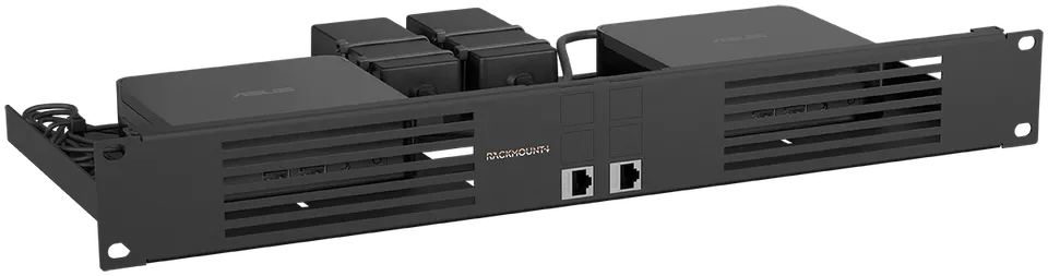 RACKMOUNT.it RM-NUC-T1 support rack 19" 2 NUC universel
