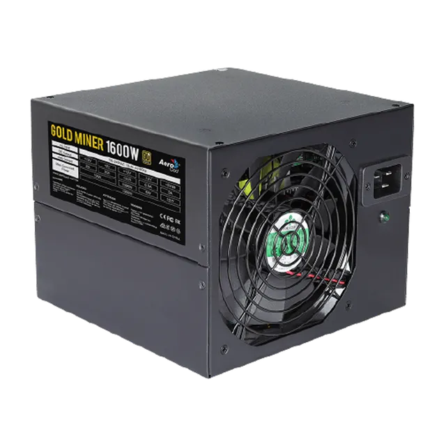 AeroCool Gold Miner 1600W alimentation minage 24/7