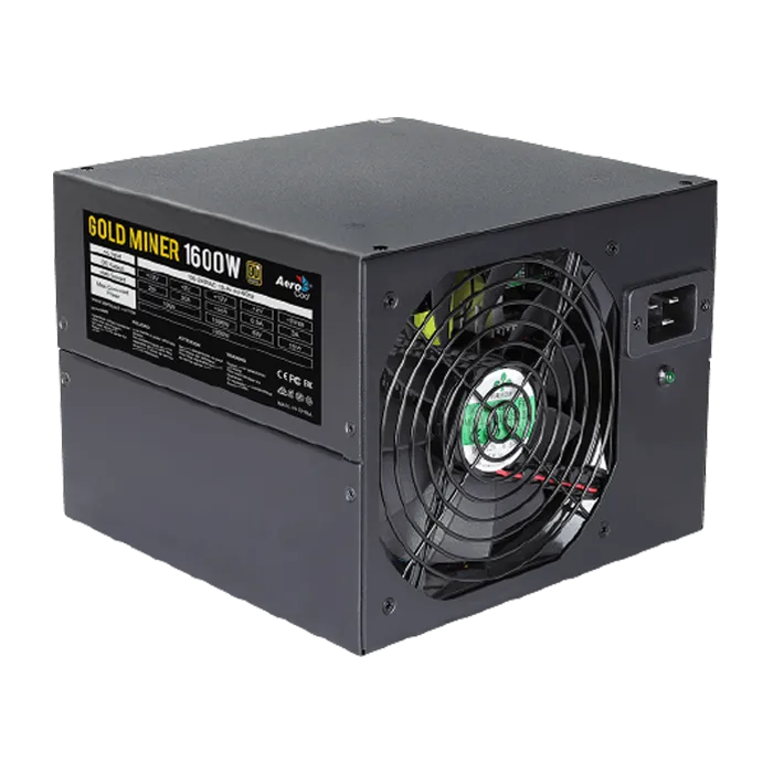 AeroCool Gold Miner 1600W alimentation mining