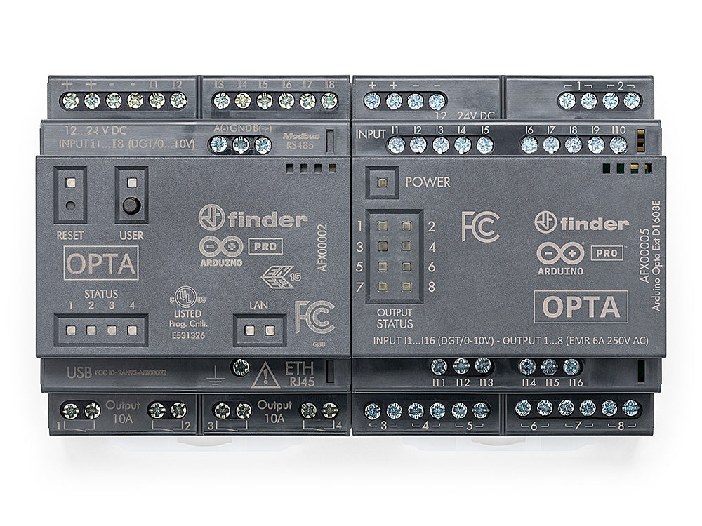 Arduino Pro Opta Ext D1608E module extension 16E/8R