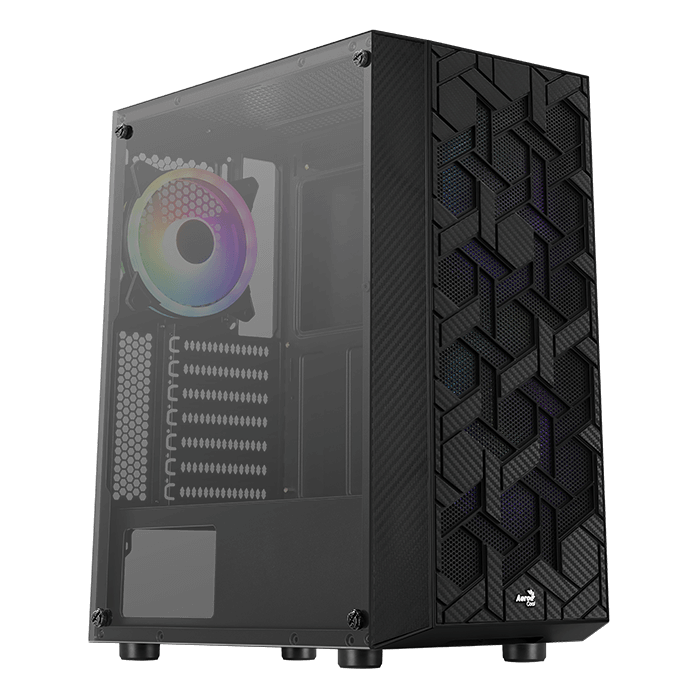 AeroCool Hive ARGB Boîtier PC Vitré RGB