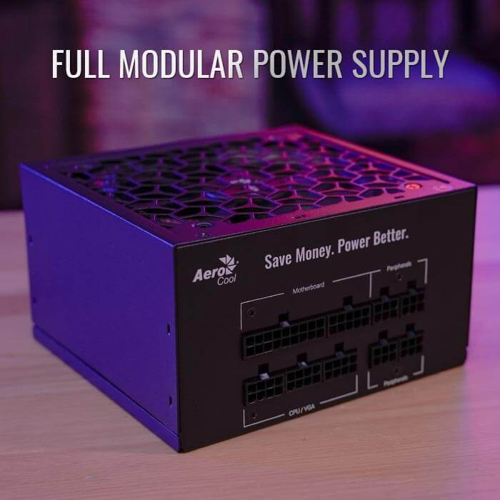 AeroCool Aero Bronze 750M alimentation 750W modulaire