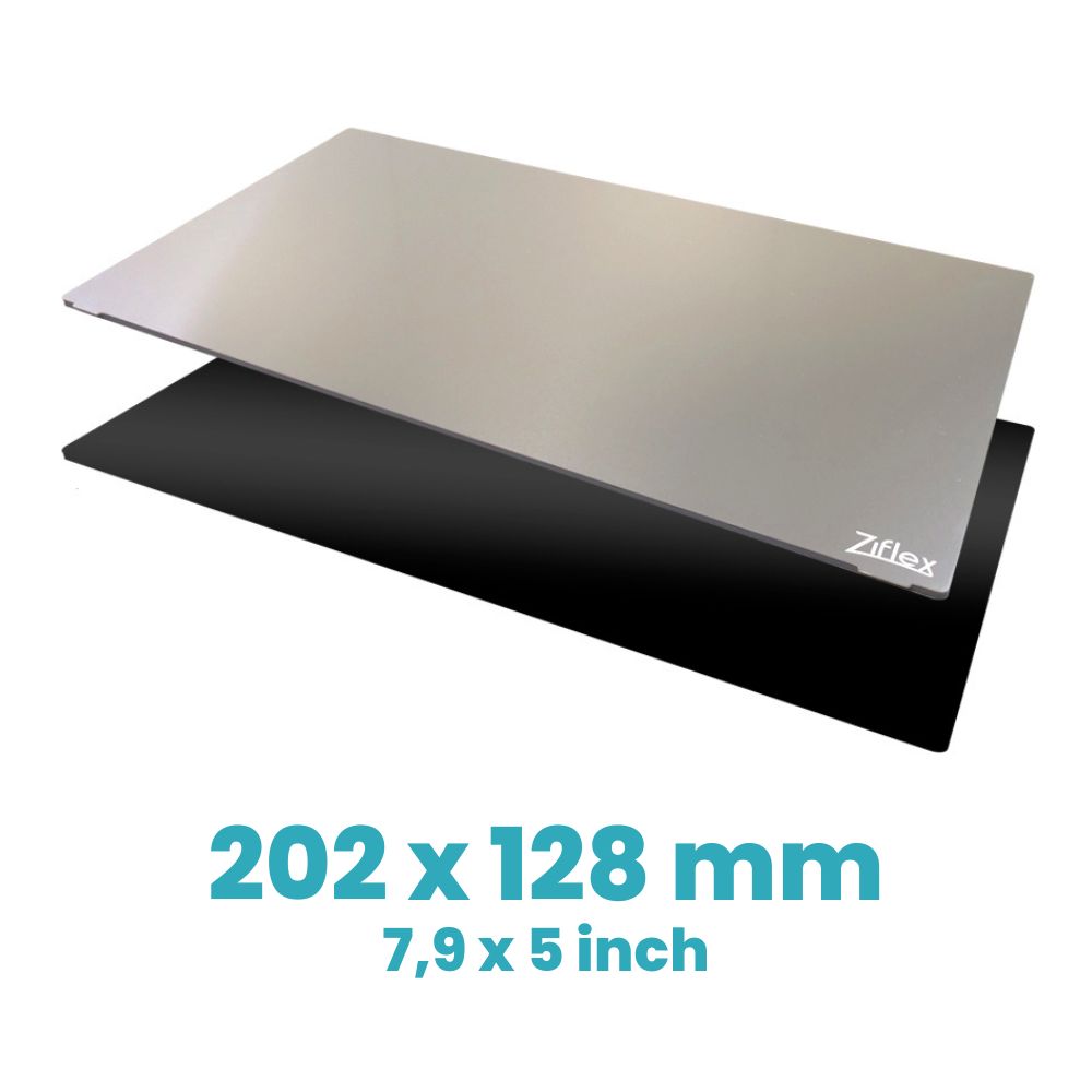 Ziflex Starter Kit Résine Plateau 202x128 mm Photon Mono X Acier
