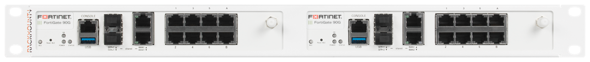 RACKMOUNT.it RM-FR-T20 kit rack 19" Fortinet FG-90G Duo