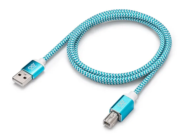 Arduino Accessories câble USB A/B 1 m blanc tressé