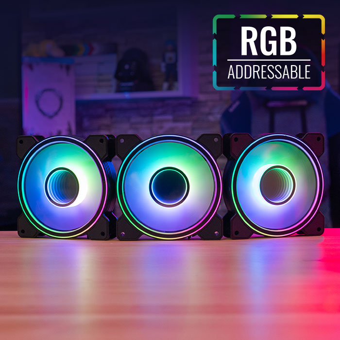 AeroCool Mirage 12 ARGB Pro ventilateur PC 120mm