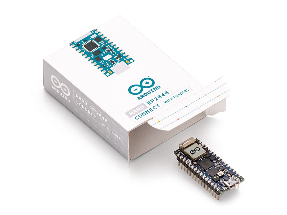 Arduino Nano RP2040 Connect avec headers WiFi Bluetooth