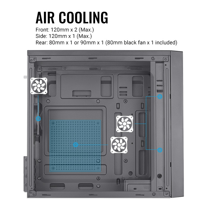 AeroCool CS-108 boîtier PC tour ATX