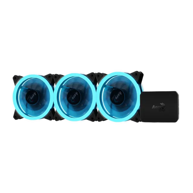 AeroCool Rev RGB Pro kit 3 ventilateurs 120 mm + hub P7-H1