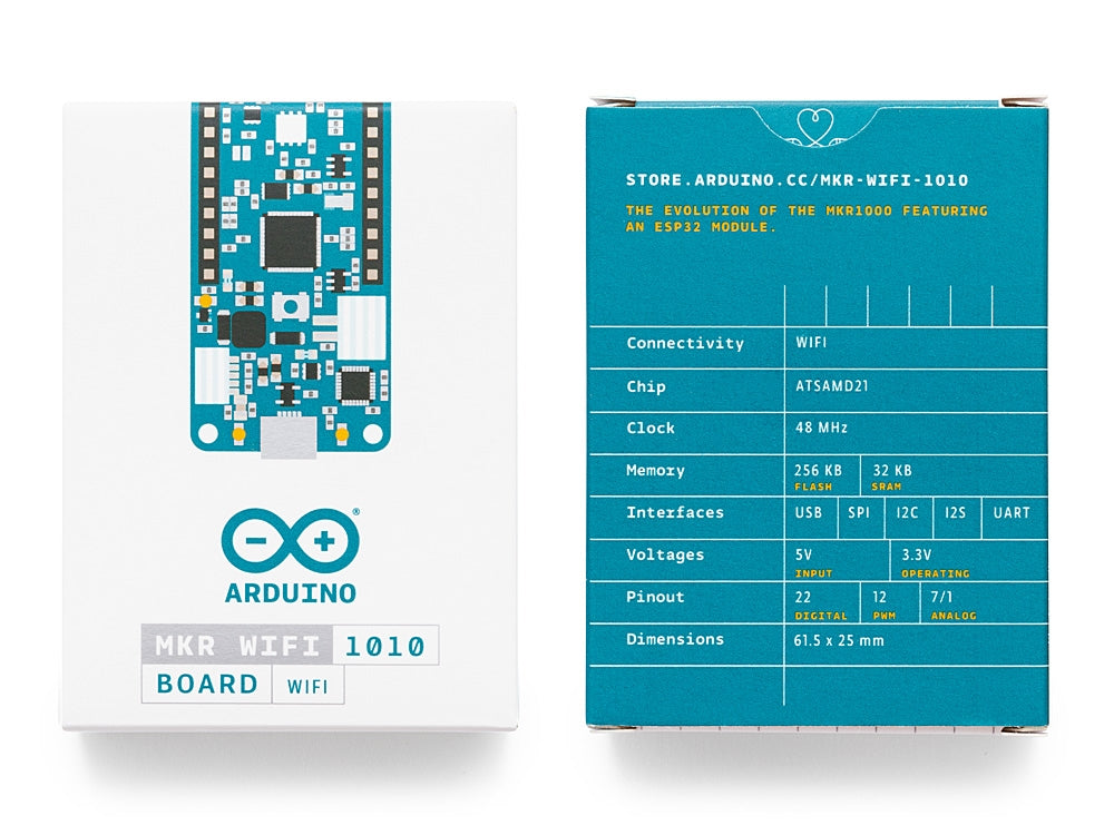 Arduino MKR WiFi 1010 carte IoT SAMD21 Bluetooth