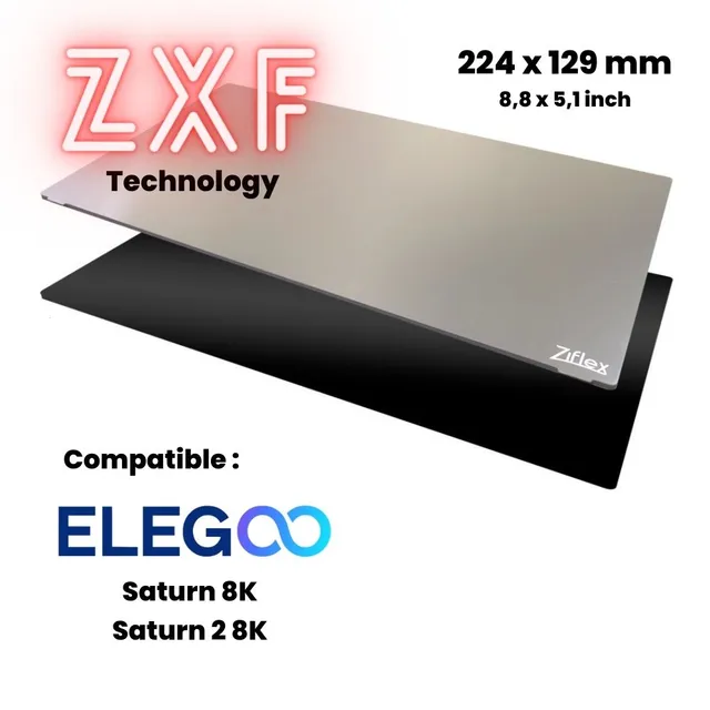Zimple Starter Kit Résine plateau 224x129 mm Saturn