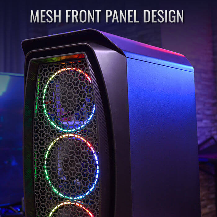 AeroCool Aero One Mini Eclipse boîtier PC ARGB verre