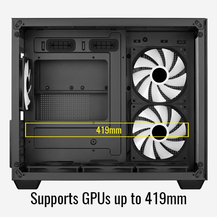 AeroCool Dryft Mini boîtier PC mini tour compact gamer