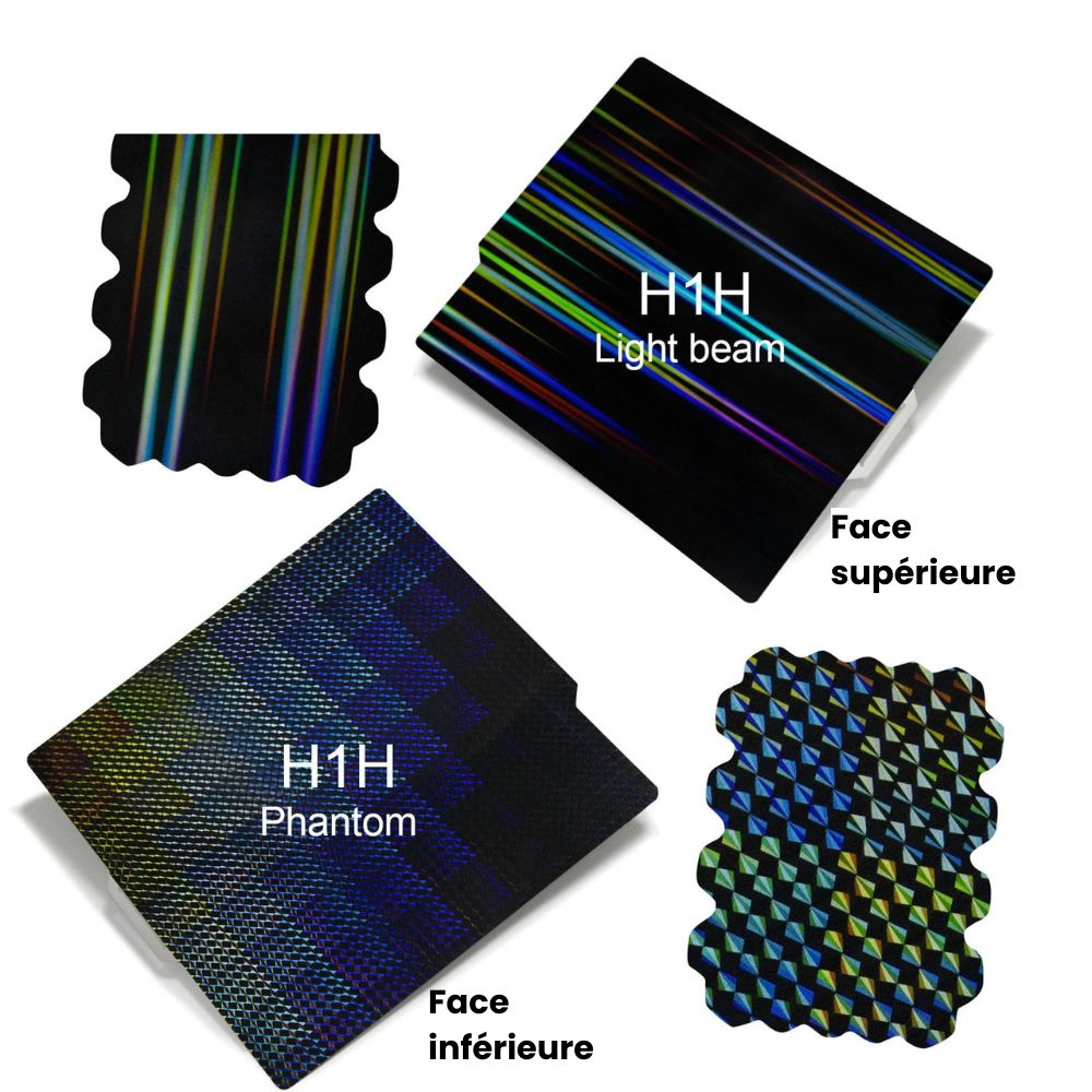 Zimple pour Bambu Lab plateau impression H1H Light Beam Phantom