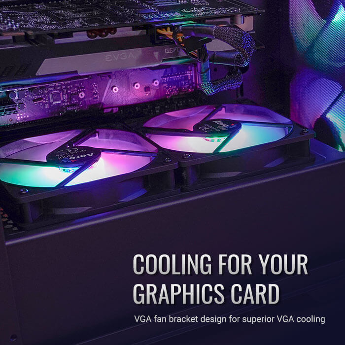 AeroCool Aero One Frost boitier moyen tour FRGB