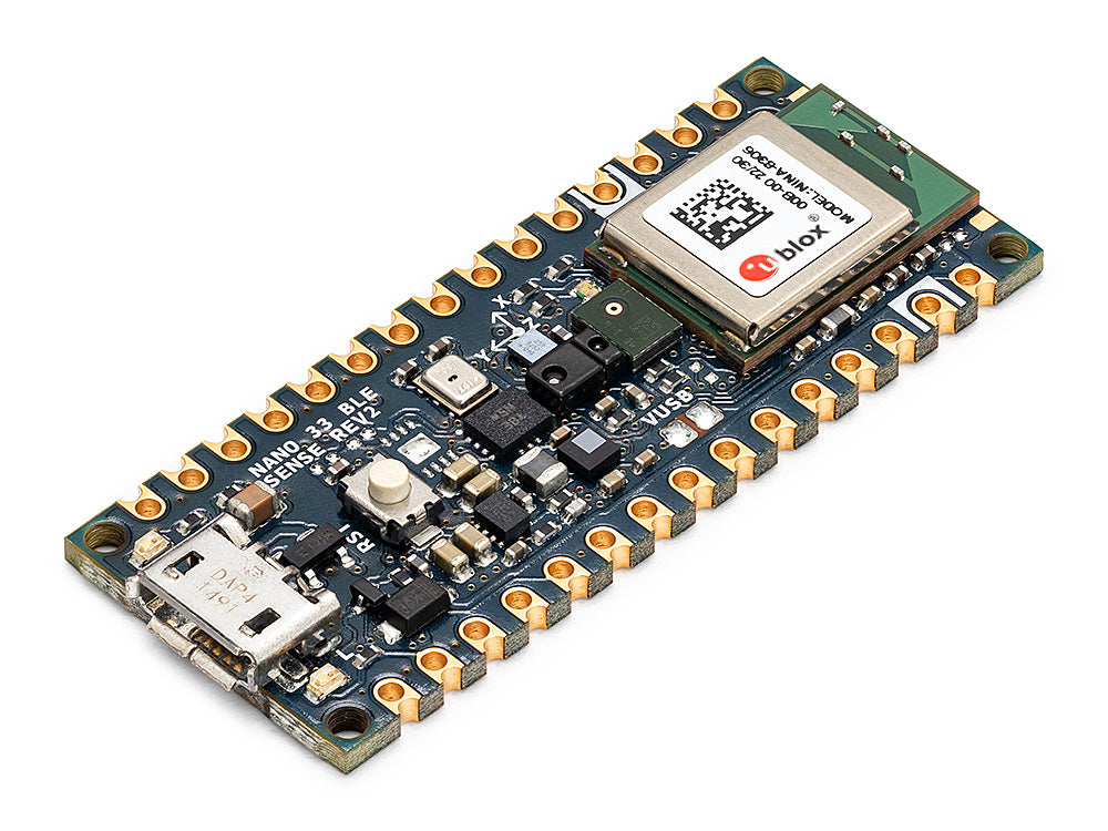 Arduino Nano 33 BLE Sense Rev2 carte développement IA Bluetooth