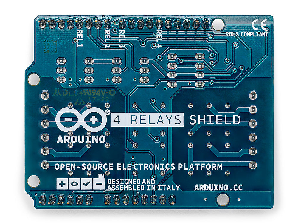 Arduino 4 Relays Shield carte 4 relais NO/NC