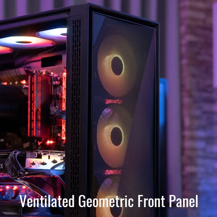 AeroCool Geoflow boîtier PC moyen tour noir