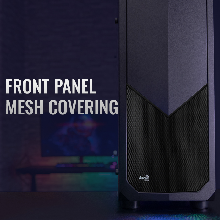 AeroCool Tomahawk boîtier PC moyen tour mesh LED