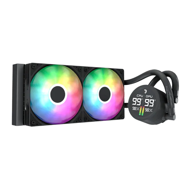 AeroCool Abyss L240R Digi watercooling 240 mm RGB
