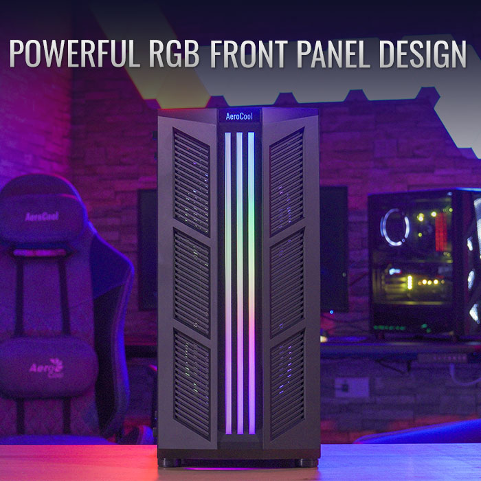 AeroCool Prime boîtier PC moyen tour gaming