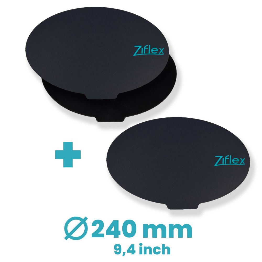 Zimple Ziflex Ultimate pack plaque impression ronde 240 mm Kossel