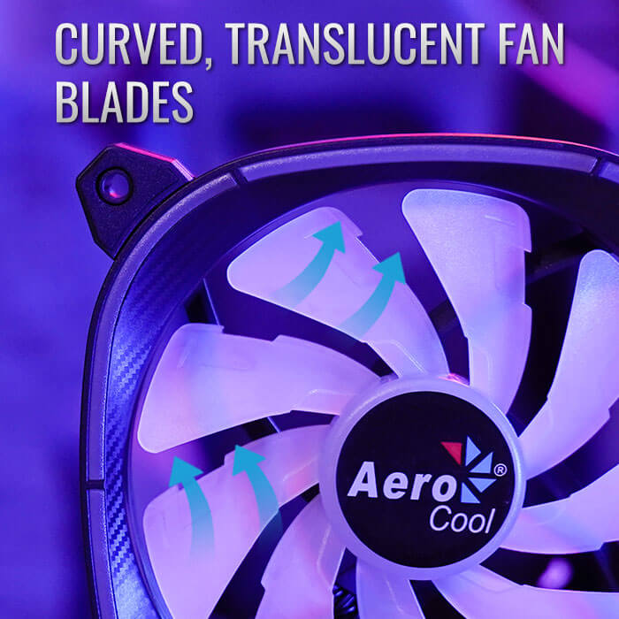 AeroCool Astro 12F PWM ventilateur PC 120 mm