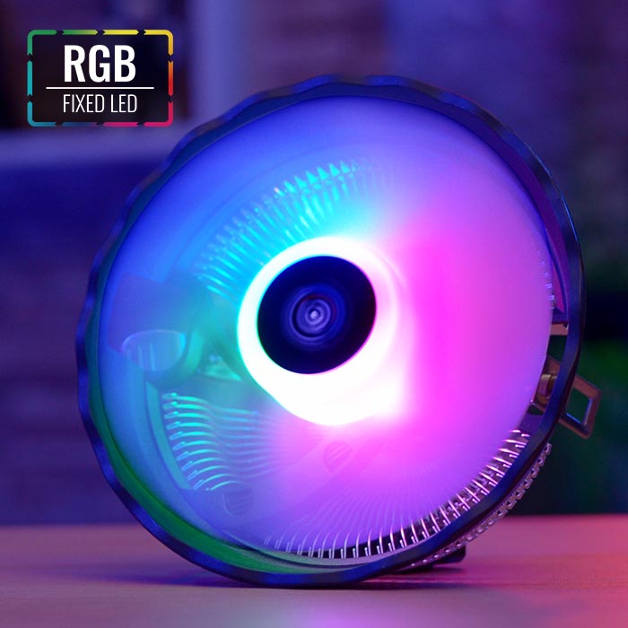 AeroCool Air Frost Plus ventirad CPU RGB 110W TDP