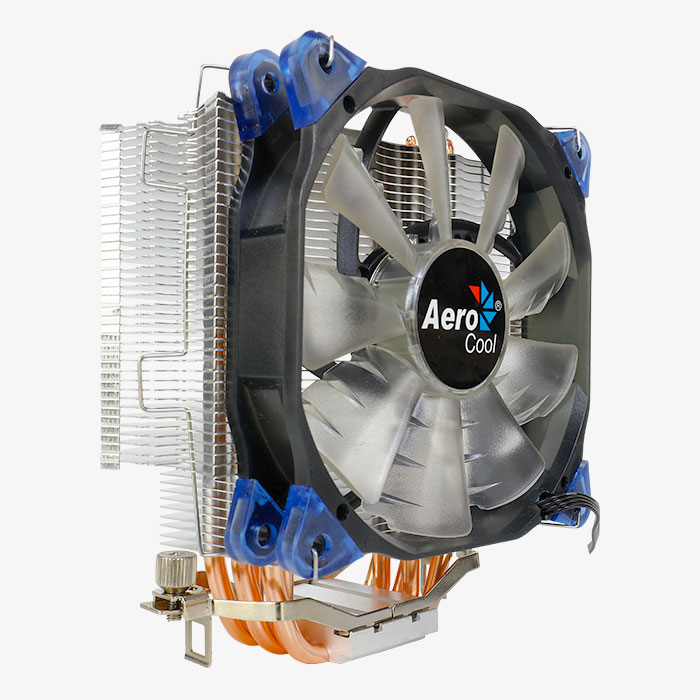 AeroCool Verkho 5 ventirad CPU 120 mm LED bleue 150W