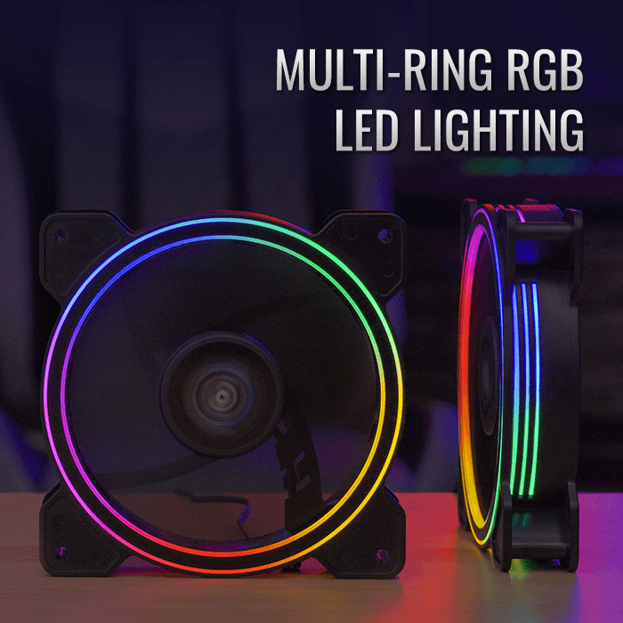 AeroCool Saturn 12 FRGB ventilateur 120mm RGB